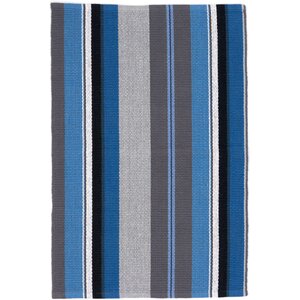 Hand Woven Blue Area Rug