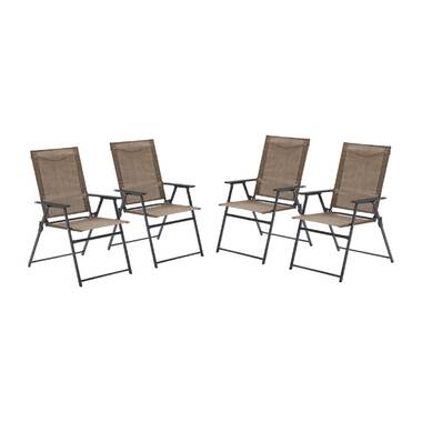 spooner folding patio dining chair