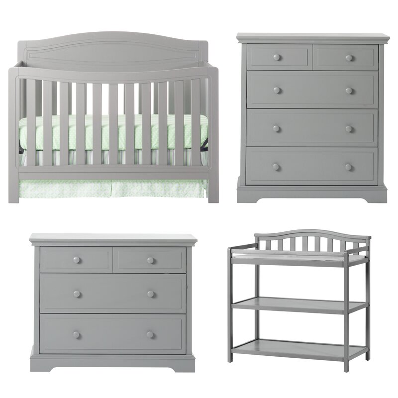 4 piece nursery furniture set