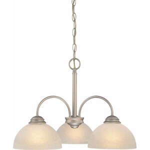 Bernice 3-Light Shaded Chandelier