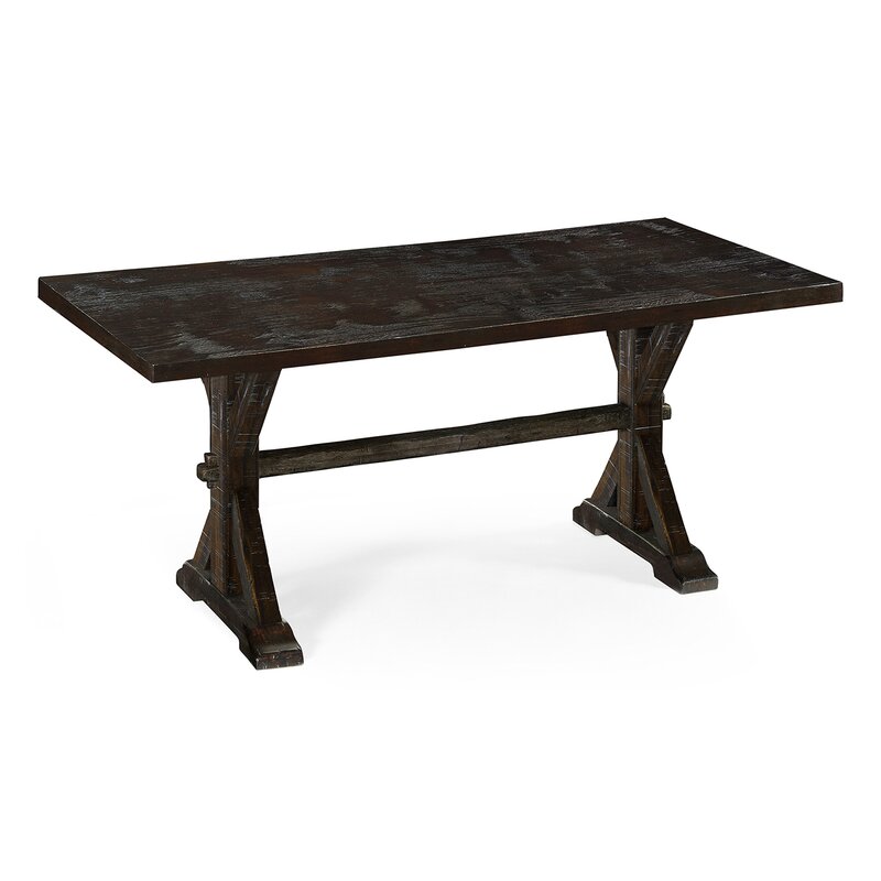 Jonathan Charles Fine Furniture Casually Country Walnut Solid Wood ...