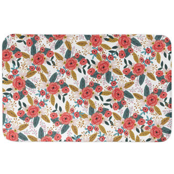 The Holiday Aisle Grainger Claus Pattern Bath Rug Wayfair