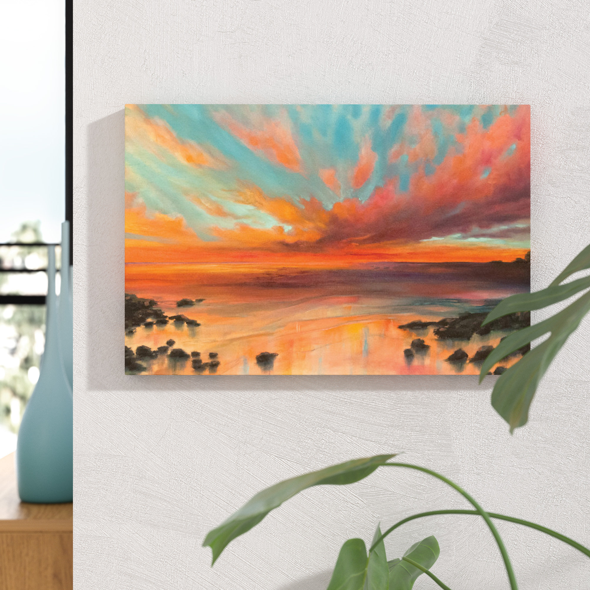 East Urban Home The Eternity Of Things Painting Print On Canvas East Urban Home The Eternity Of Things