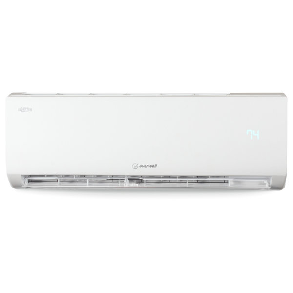 Everwell Mgtc1823x 20 Inverter Minisplit 18 000btu Cooling Only 20 Seer R410a 220v 1ph 60hz Installation Kit Wayfair