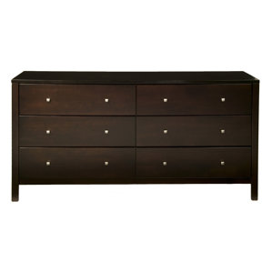 Arrowwood 6 Drawer Double Dresser by Andover Mills