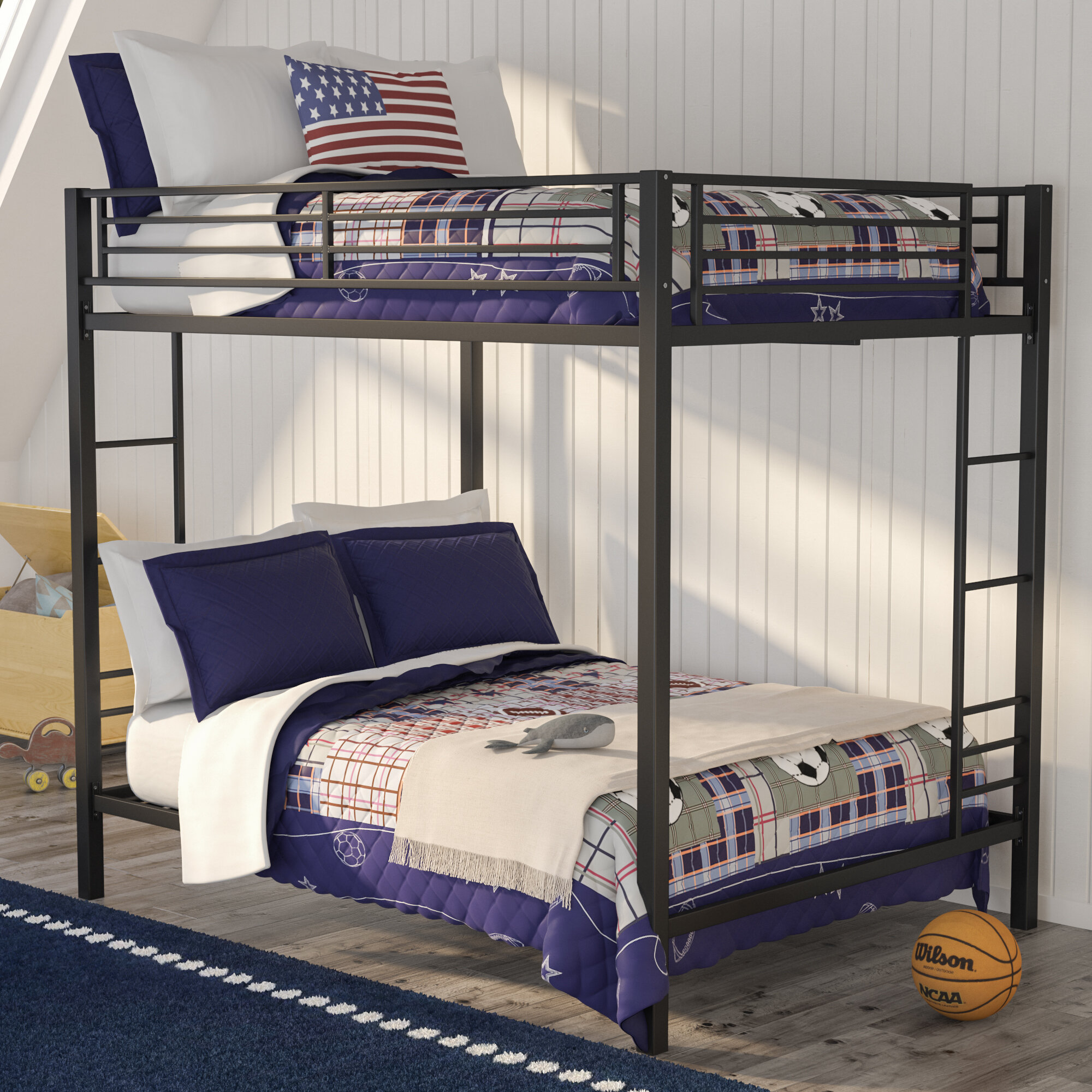 Full Over Full Bunk Beds Free Shipping Over 35 Wayfair