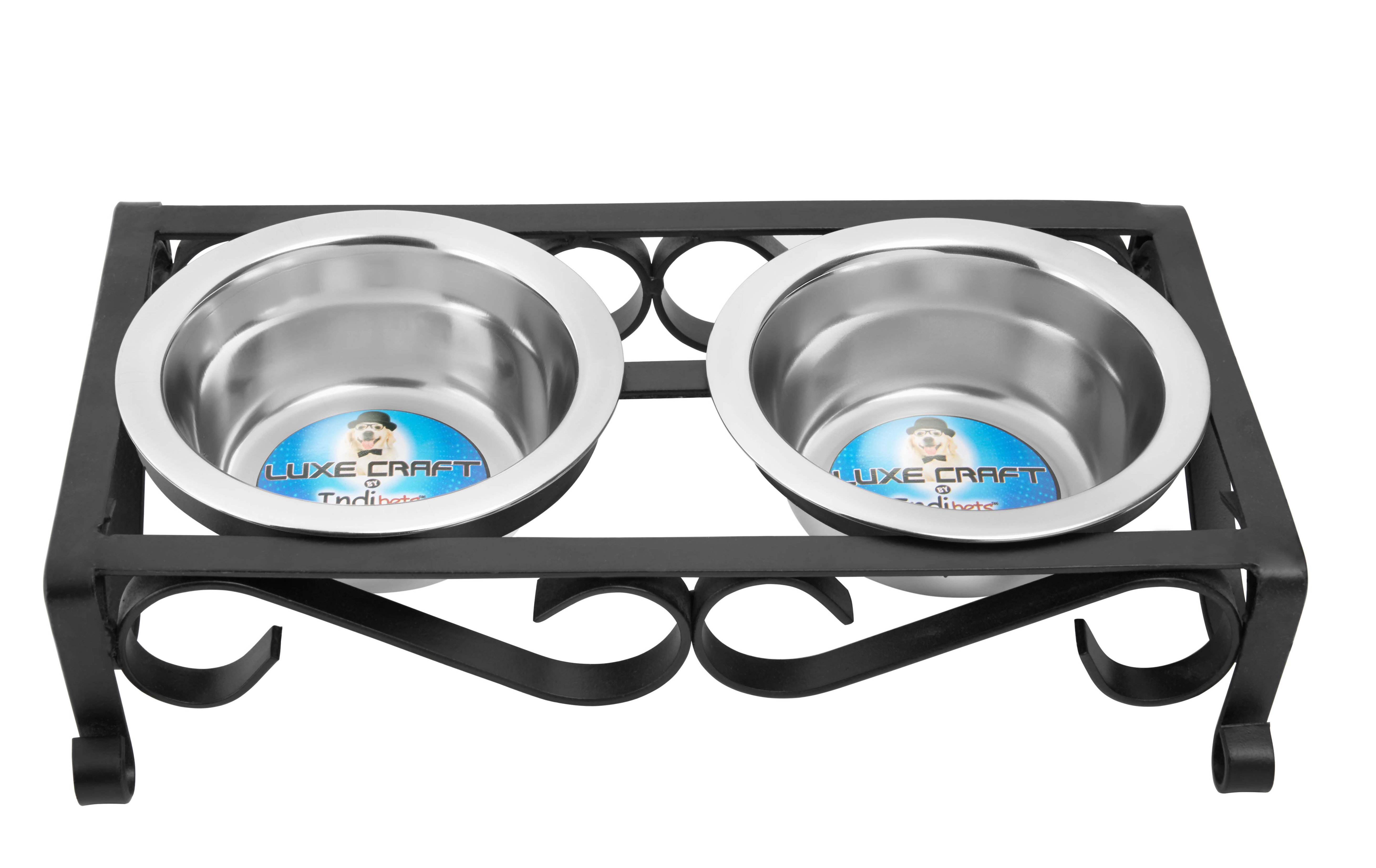 Indipets Wrought Iron Elevated Feeder Reviews Wayfair