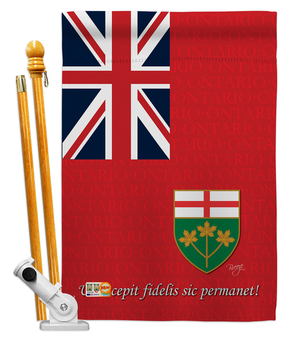 Breeze Decor Ontario Flags Of The World Canada Provinces