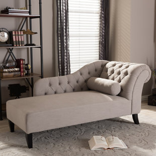 Go to store & view more images Willa Arlo Interiors Rudd Tufted Chaise Lounge