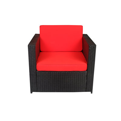 Oversized Wicker Chair | Wayfair