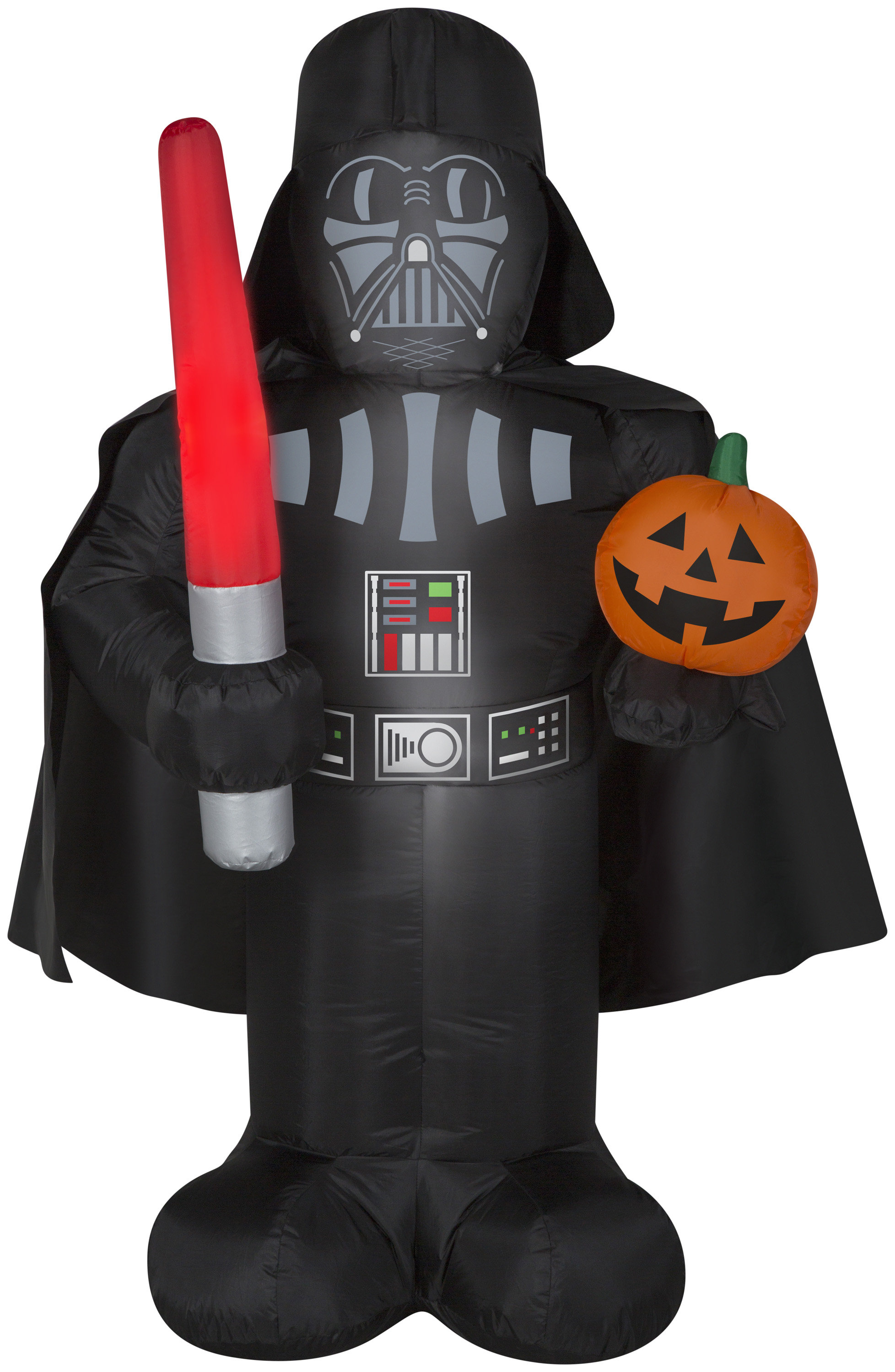 Gemmy Industries Airblown Darth Vader Inflatable with Pumpkin and Light