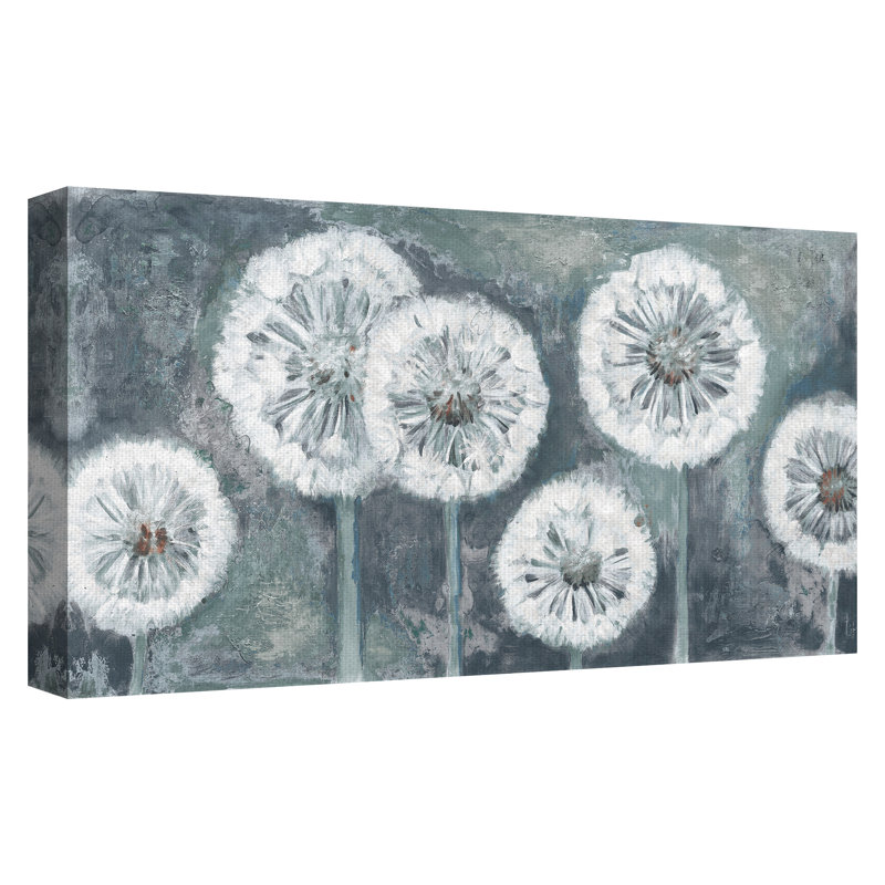 Ebern Designs Wishing Blue Light Acrylic Painting Print On