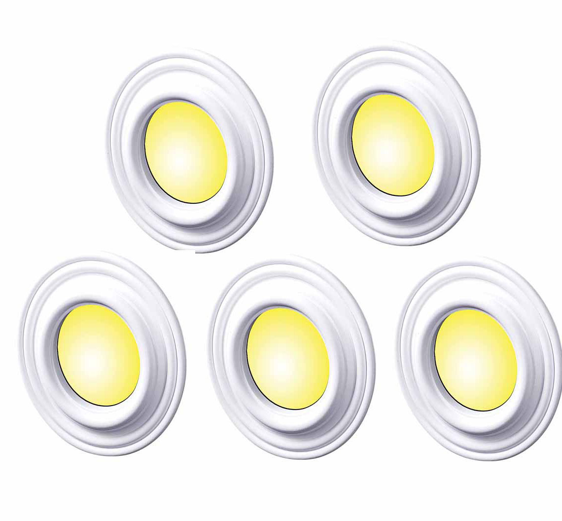 The Renovators Supply Inc. Spot Light Medallions Urethane 4” Decorative