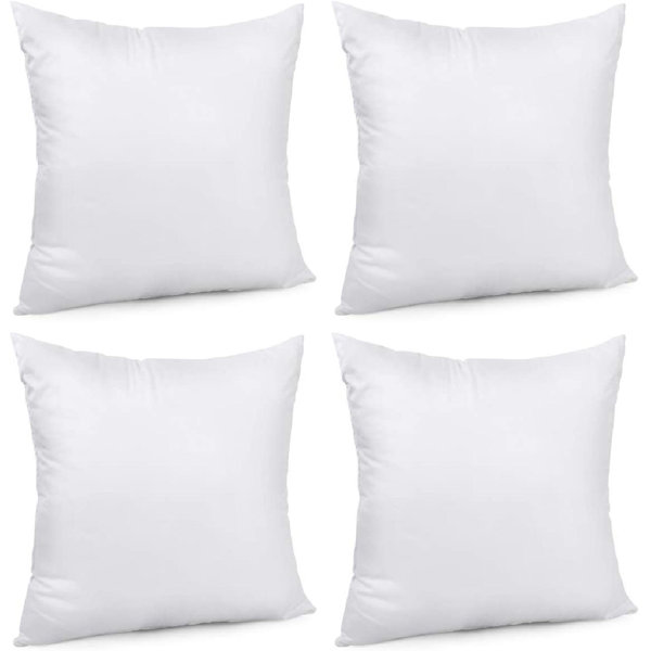 18x18 pillow insert 4 pack