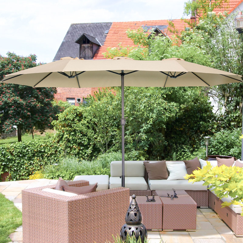 Ebern Designs Crosspointe 177 X 106 Market Umbrella Reviews Wayfair Find garden umbrella in canada | visit kijiji classifieds to buy, sell, or trade almost anything! wayfair