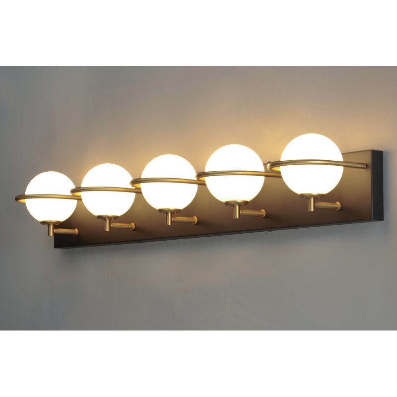 Maxim Lighting Revolve 5 Light Vanity Light Wayfair