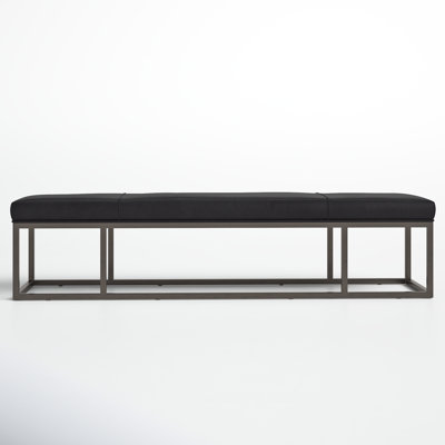 Roux Leather Bench