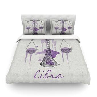 68 X 88 KESS InHouse Belinda Gillies Virgo Twin Comforter