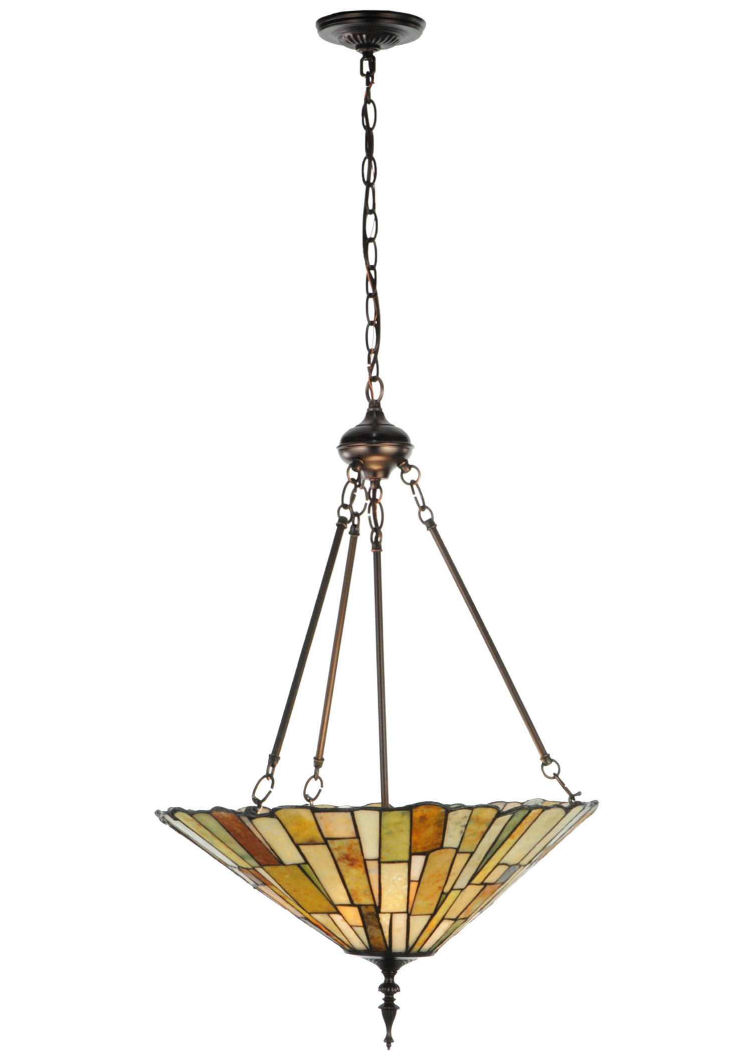 Loon Peak® Yoakum 3Light Unique/Statement Bowl Pendant Wayfair