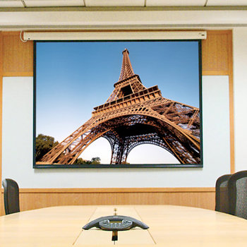 Baronet White Electric Projection Screen Draper Sizeformat 109
