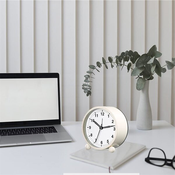 Details about   Wooden Desk&Table Analog Clock Made Of Genuine Pine Dark -Battery Operated U2X4 