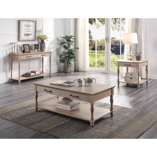 Broadway 3 Piece Coffee Table Set by One Allium Way®