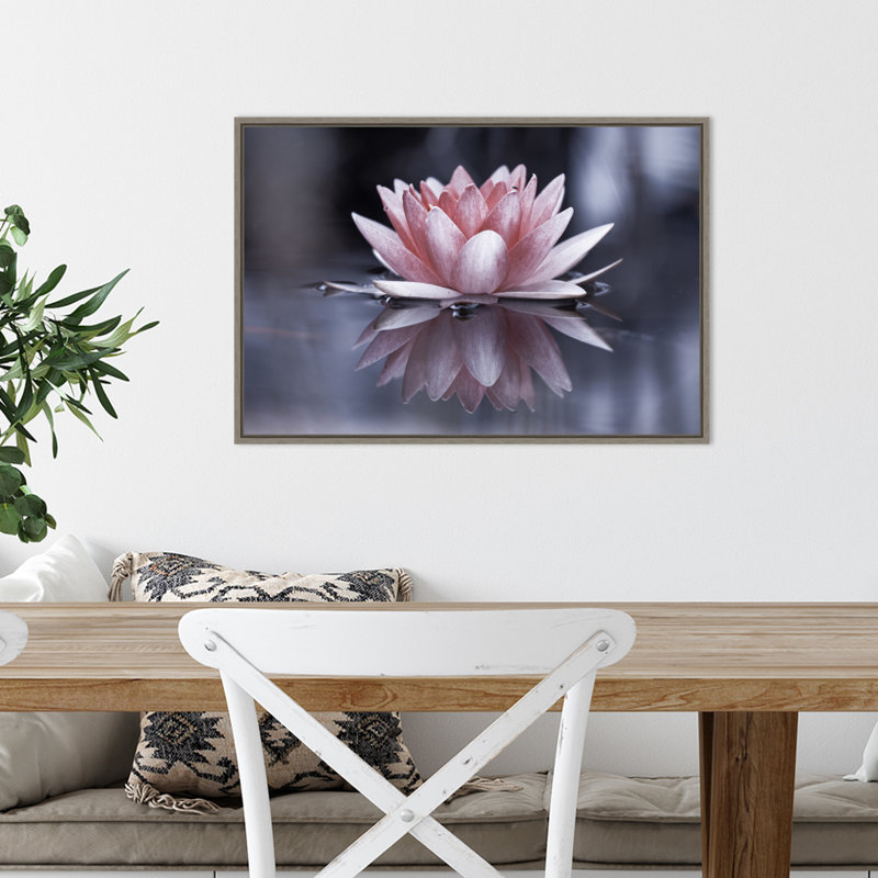 Padmasana (Lotus Flower) by Fabien Bravin - Frame Graphic Art
