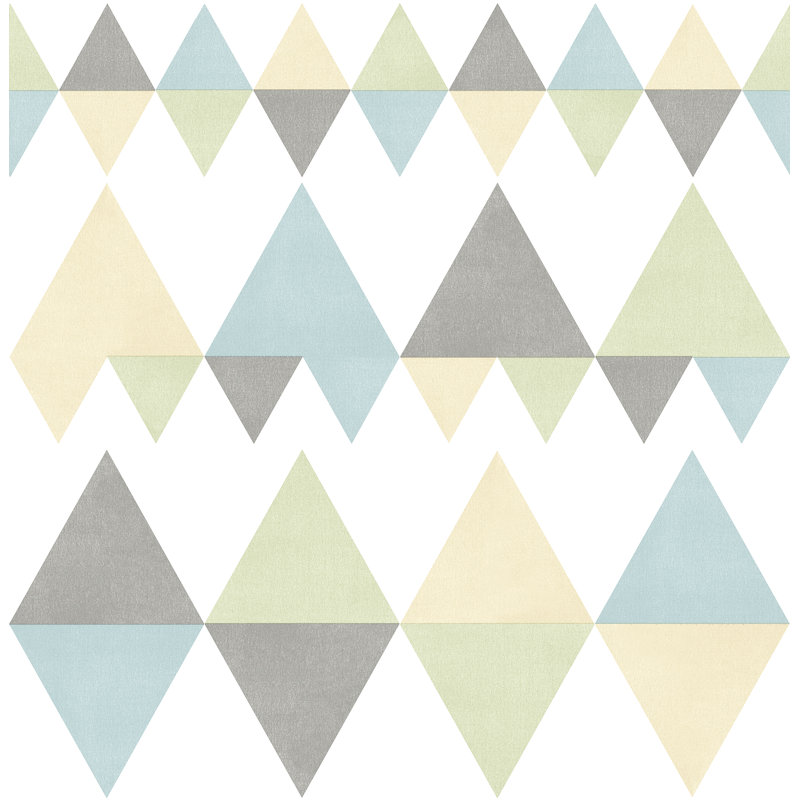 Sonora Geometric 33 L X 20 4 W Wallpaper Roll Allmodern