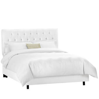 Kelly Clarkson Home Carly King Tufted Upholstered Low Profile Standard Bed Wayfair