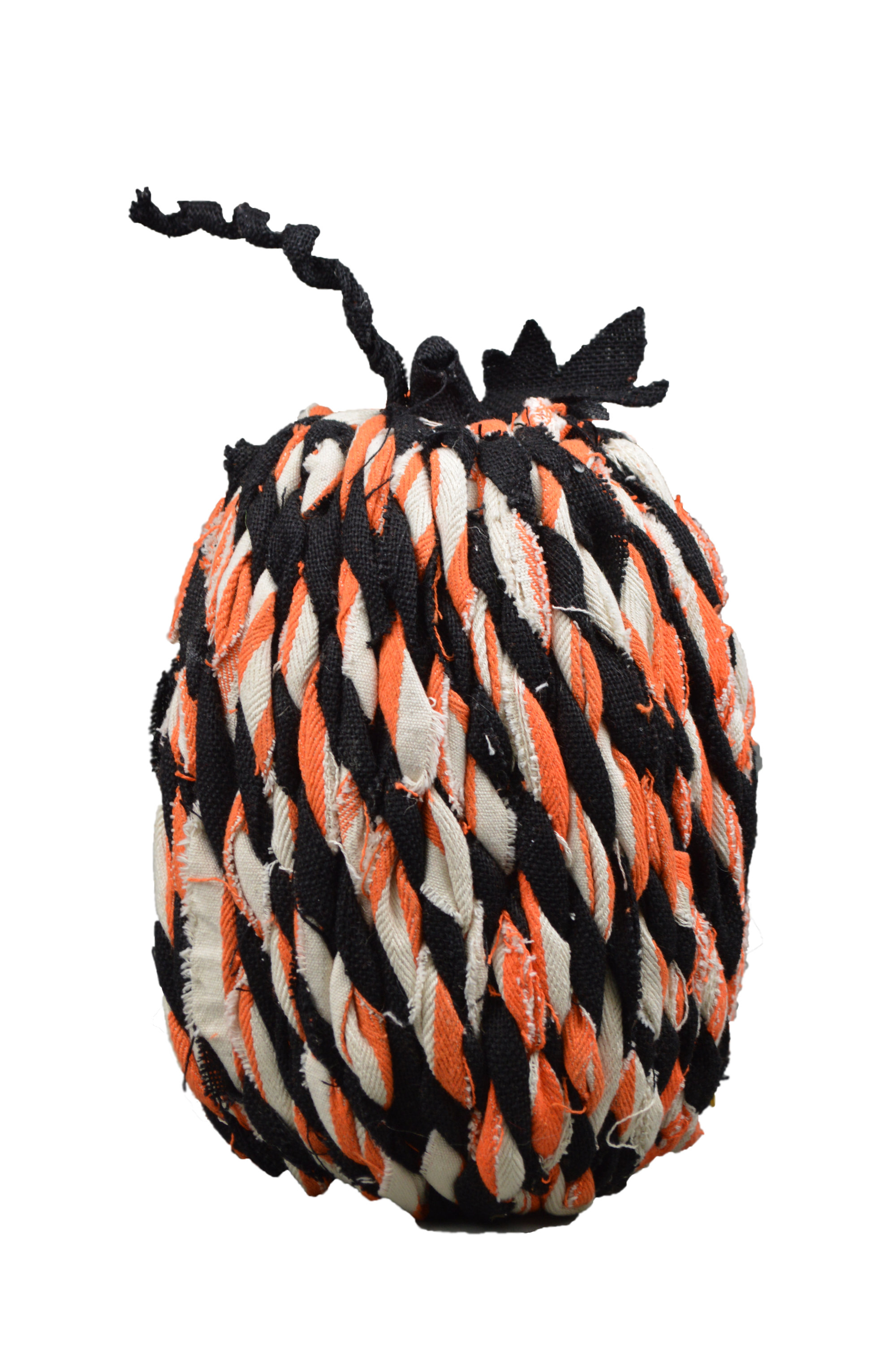 August Grove® Twisted Yarn Braided Fabric Pumpkin Wayfair