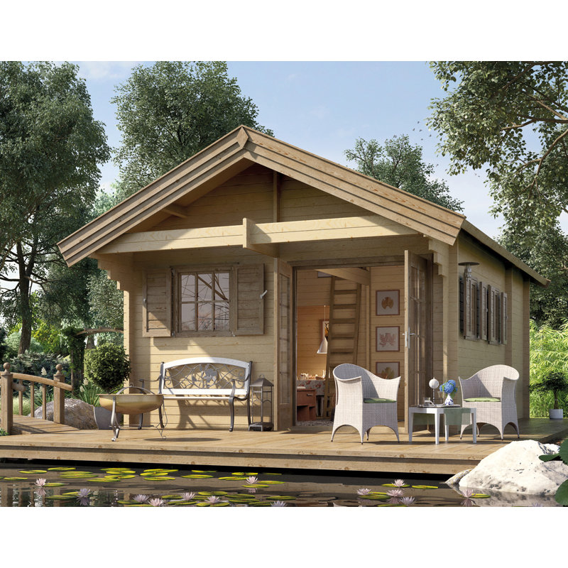 Weka 560 Cm X 430 Cm Gartenhaus Panorama Wayfair De
