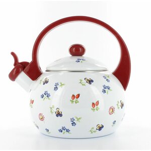 Petite Fleur 2.1-qt. Tea Kettle