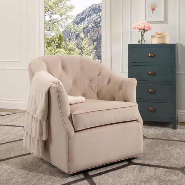 Guthridge Swivel Barrel Chair & Reviews | Joss & Main