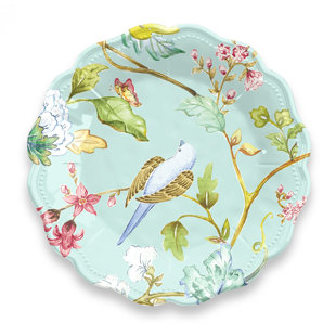 Hedin Spring Chinoiserie Melamine Salad Plate Set of review
