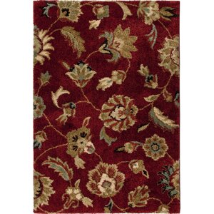 Landyn Rouge London Red Area Rug