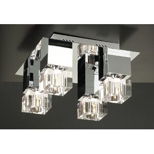 Charme 4-Light Semi Flush Mount