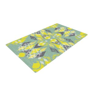 Miranda Mol Joyful Yellow/Teal Area Rug