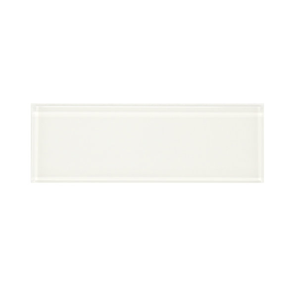 Ws Tiles Premium Series 3 X 9 Gl Subway Tile In White Wayfair