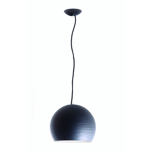 Tyrone 42-Light Novelty Pendant Ivy Bronx Colour: Anthracite and white