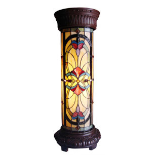 Marlette Tiffany Gl 1 Light Victorian 30 Pedestal Floor Fixture Marlette Tiffany Gl 1 Light Victorian 30 Pedestal Floor Fixture