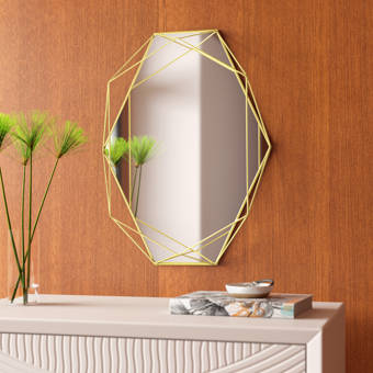 Lyle Modern Contemporary Wall Mirror With Shelves Reviews Allmodern
