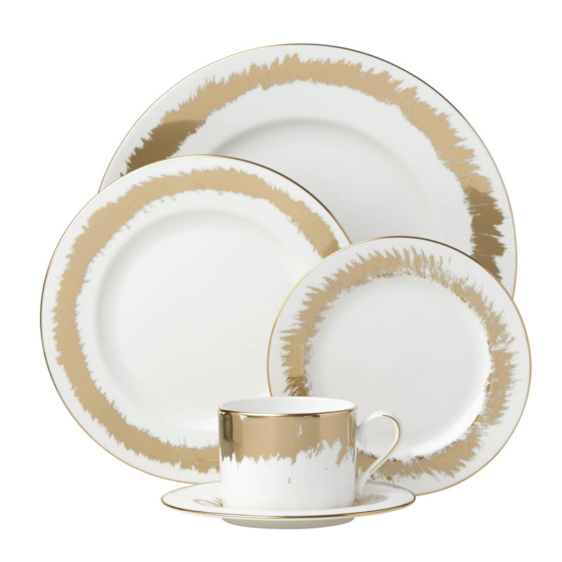 Lenox Casual Radiance Bone China 5 Piece Place Setting Service