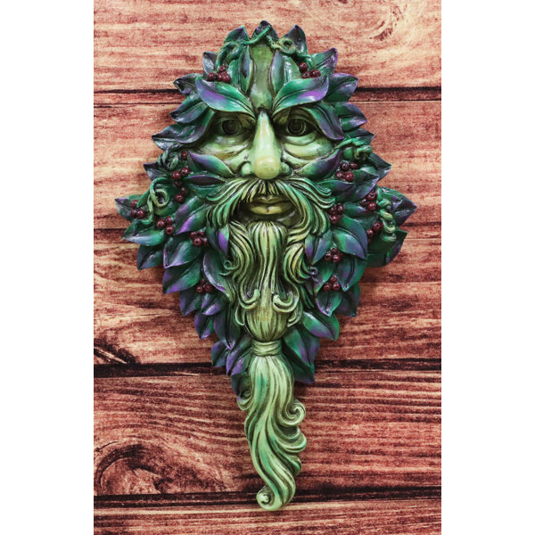 World Menagerie Celtic Winter Solstice Greenman Wall Decor Wayfair