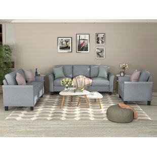 Living Room Sets Furniture Armrest Sofa Single Chair Sofa Loveseat Chair 3-Seat Sofa by Red Barrel Studio