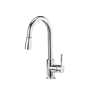 Sonama Single Handle Deck Mounted Standard Kitchen Faucet with Dual Pull Down Spray