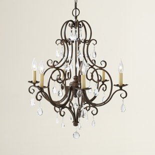 Best Esse 6-Light Candle Style Chandelier By House of Hampton Ceiling Lights Esse 6-Light Candle Style Chandelier By House of Hampton Ceiling Lights