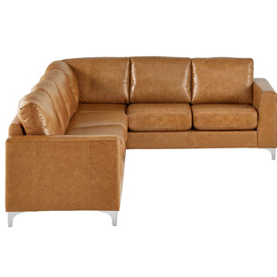 Barraza Aniline Reversible Sectional by Wade Logan 2019 Online