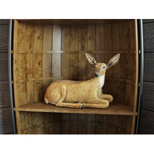 Sitting Doe Figurine