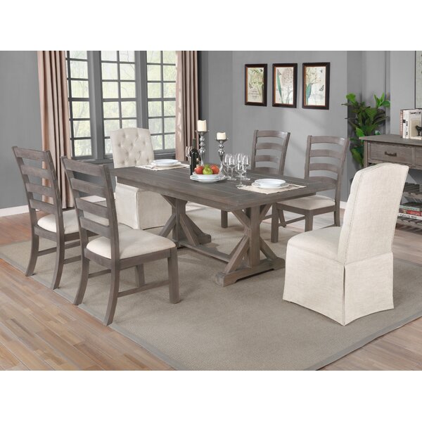 quattlebaum 7 piece dining set gracie oaks