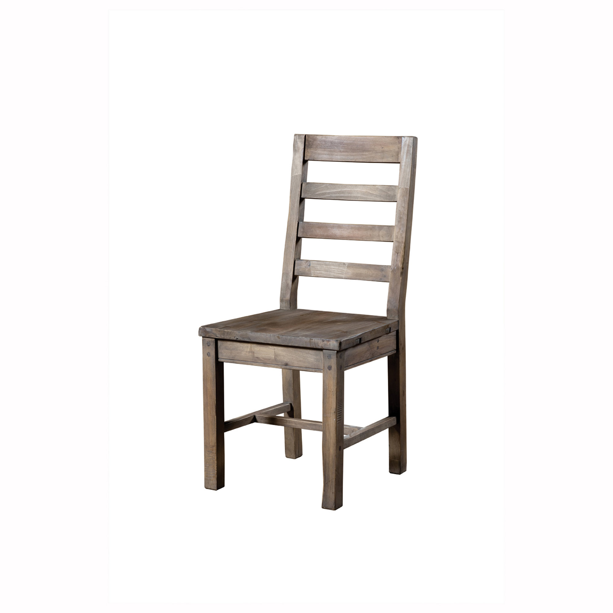 Selleck Solid Wood Ladder Back Side Chair In Brown Joss Main